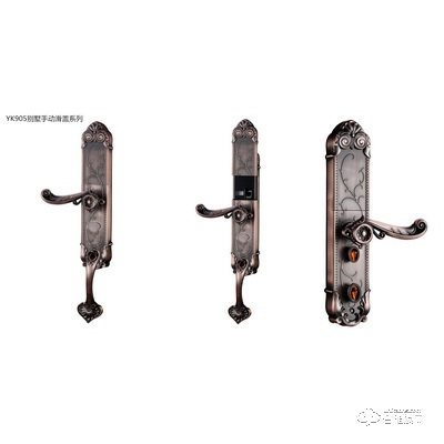 約克智能鎖 YK905別墅手動滑蓋智能鎖