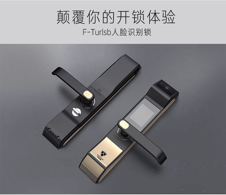 索普盾指紋鎖 S17人臉識別鎖家用防盜大門鎖
