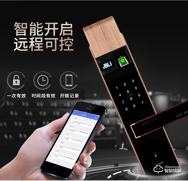 佳寶麗智能鎖 家用防盜門智能電子密碼鎖