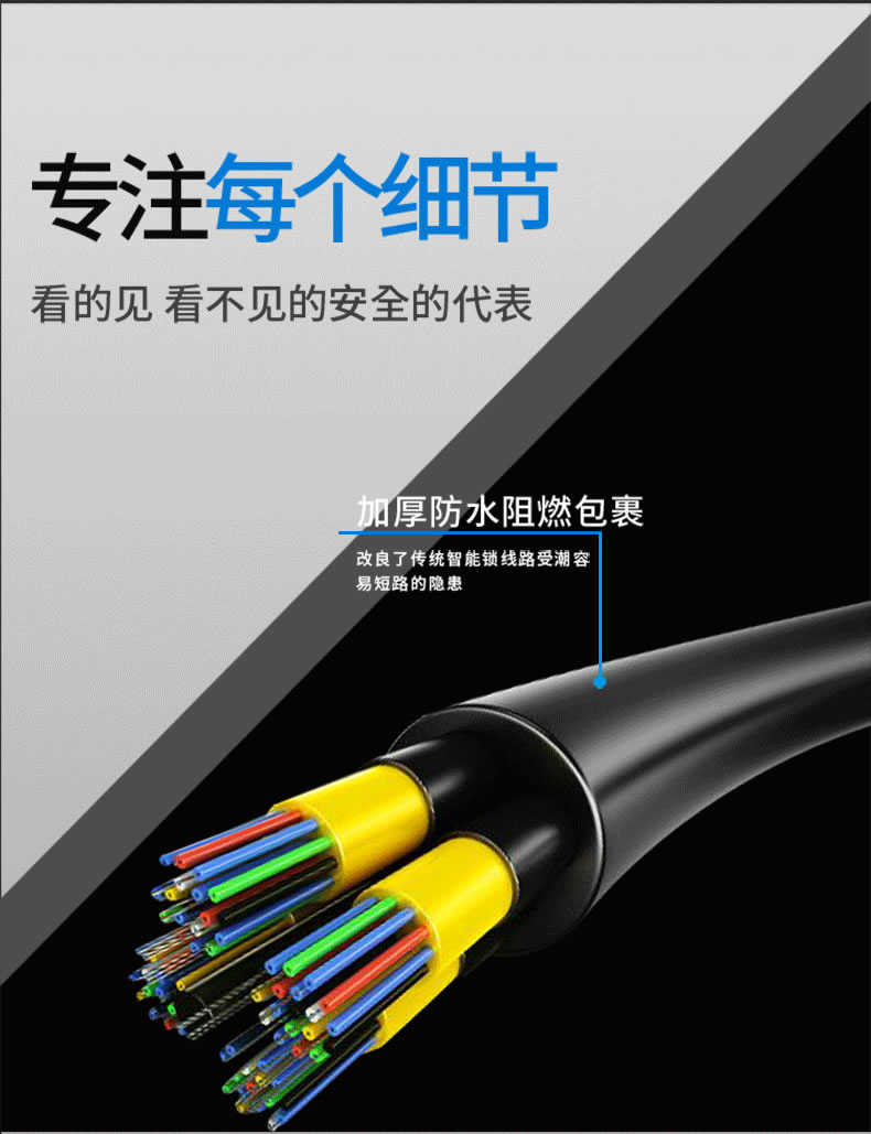 佳寶麗智能鎖 家用指紋鎖防盜門智能鎖