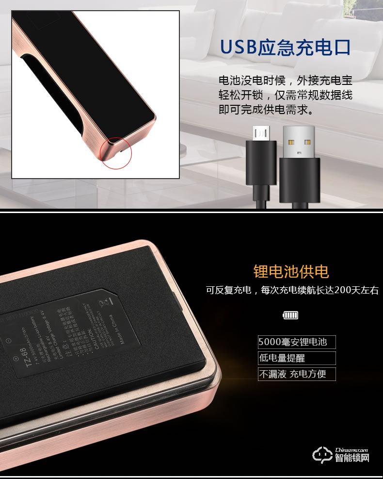 愛獅盾智能鎖 ASD-F2全自動指紋鎖家用防盜門鎖