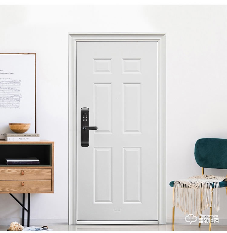 1758智能鎖 101-鉆石黑鋅合金鎖體app控制智能鎖