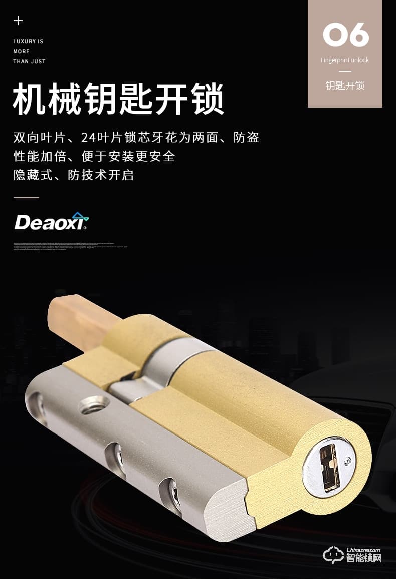 德奧西智能鎖 D809全自動(dòng)智能鎖