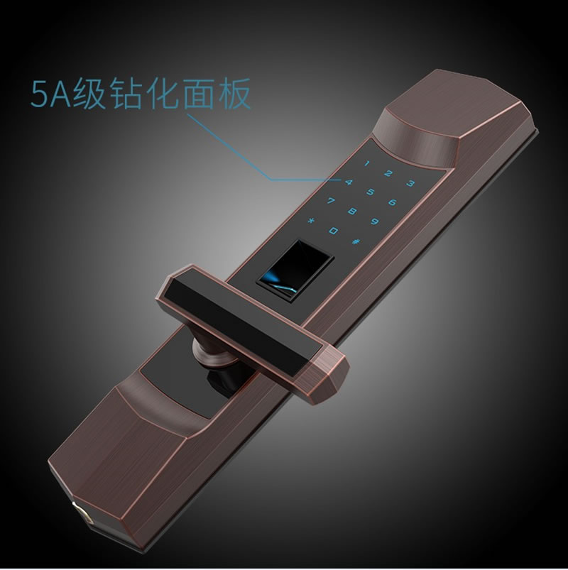 簡(jiǎn)文安防智能鎖 DSC_6488磁卡密碼智能鎖