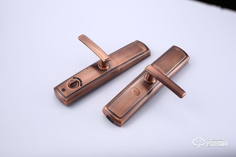 吉安雅指紋鎖 A800滑蓋自動指紋鎖