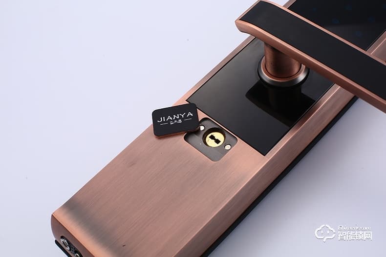 吉安雅指紋鎖 A300滑蓋自動指紋鎖