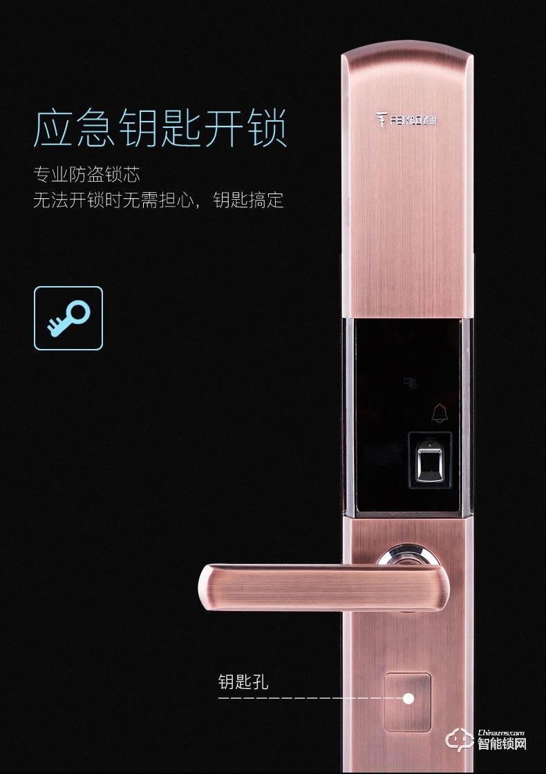 伯匠智能鎖 鋅合金材質(zhì)精鑄智能鎖