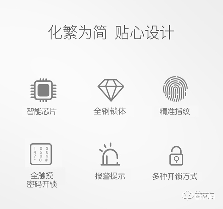 伯匠智能鎖 直流電指紋鎖