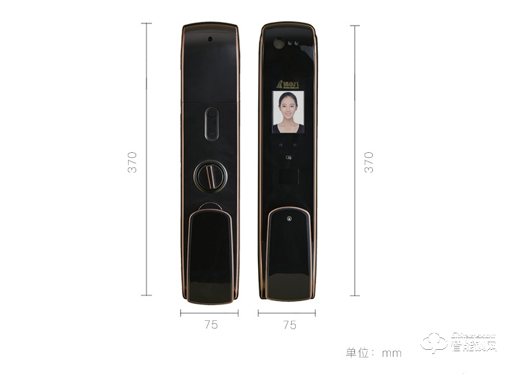 鎖小八指紋鎖 R2人臉識別全自動智能鎖