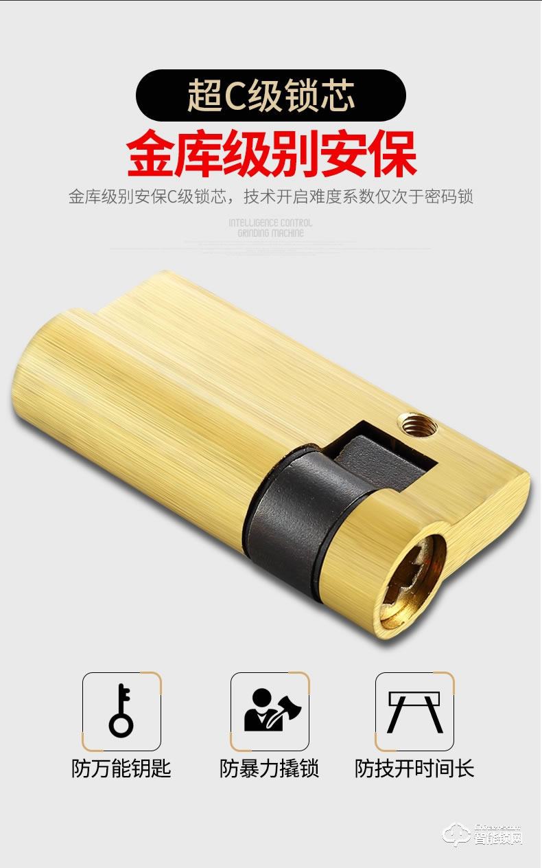 鼎盾智能鎖 DD-6001防盜門智能密碼鎖