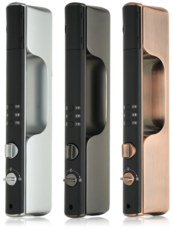 米谷智能鎖 G16全景360度阿里半導體智能鎖