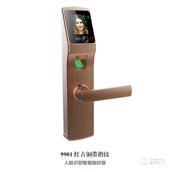多麥福智能鎖 9901人臉識(shí)別智能指紋鎖