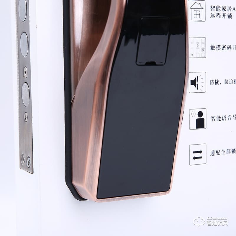 科登智能鎖 新款智能家居密碼指紋智能鎖