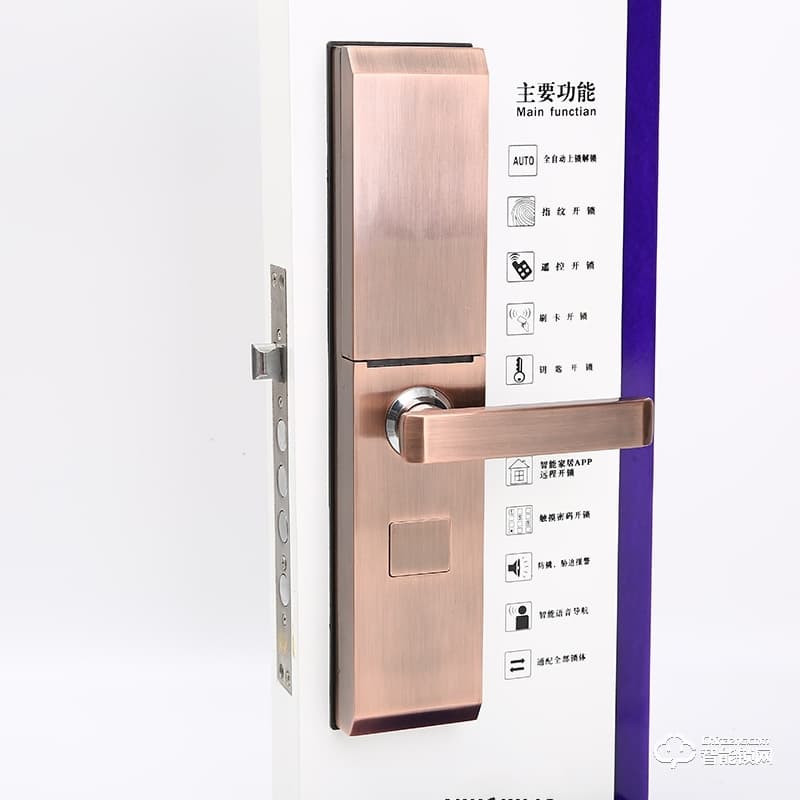 科登智能鎖 防盜門密碼刷卡電子鎖