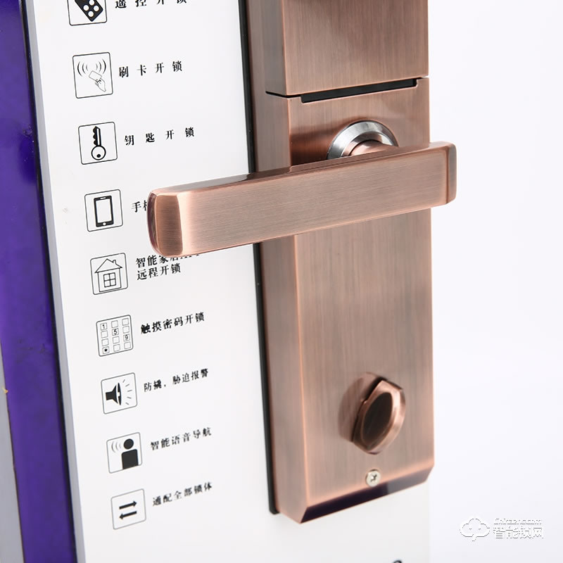 科登智能鎖 防盜門密碼刷卡電子鎖