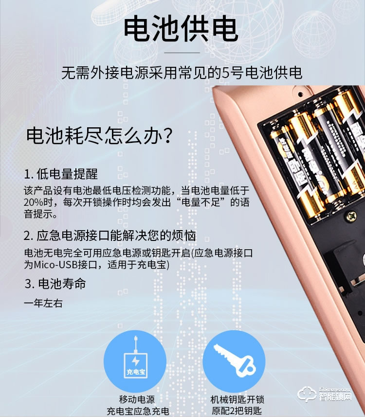 締斯盾智能鎖 A5半導體刷卡電子防盜門鎖