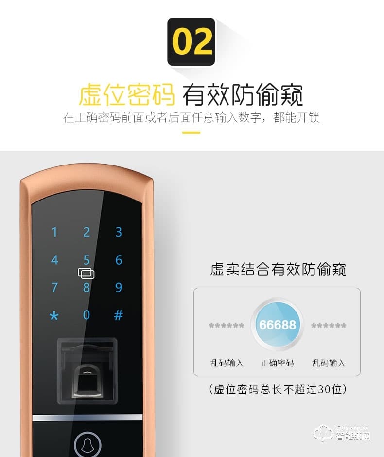 迪威樂智能鎖 D2家用防盜門鎖通用型電子鎖