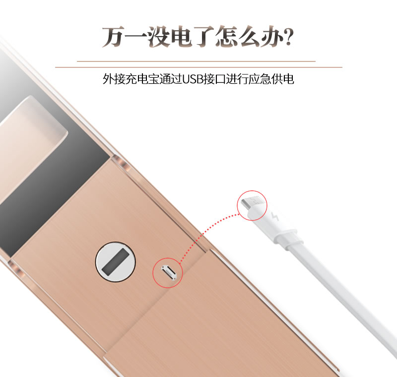 金網通智能鎖 8301臨時密碼C級鎖芯智能鎖