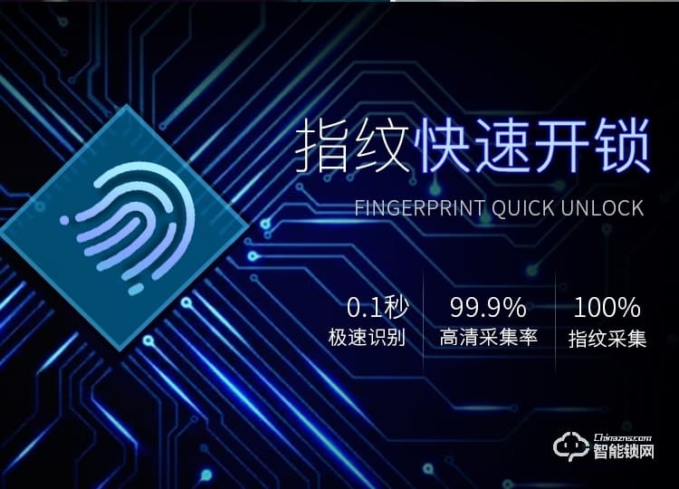 梵蒂安指紋鎖 辦公室玻璃門指紋鎖