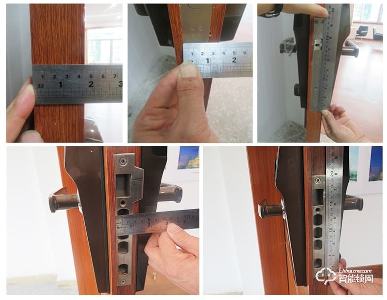 霸菱智能鎖 M5F直板微信指紋密碼鎖