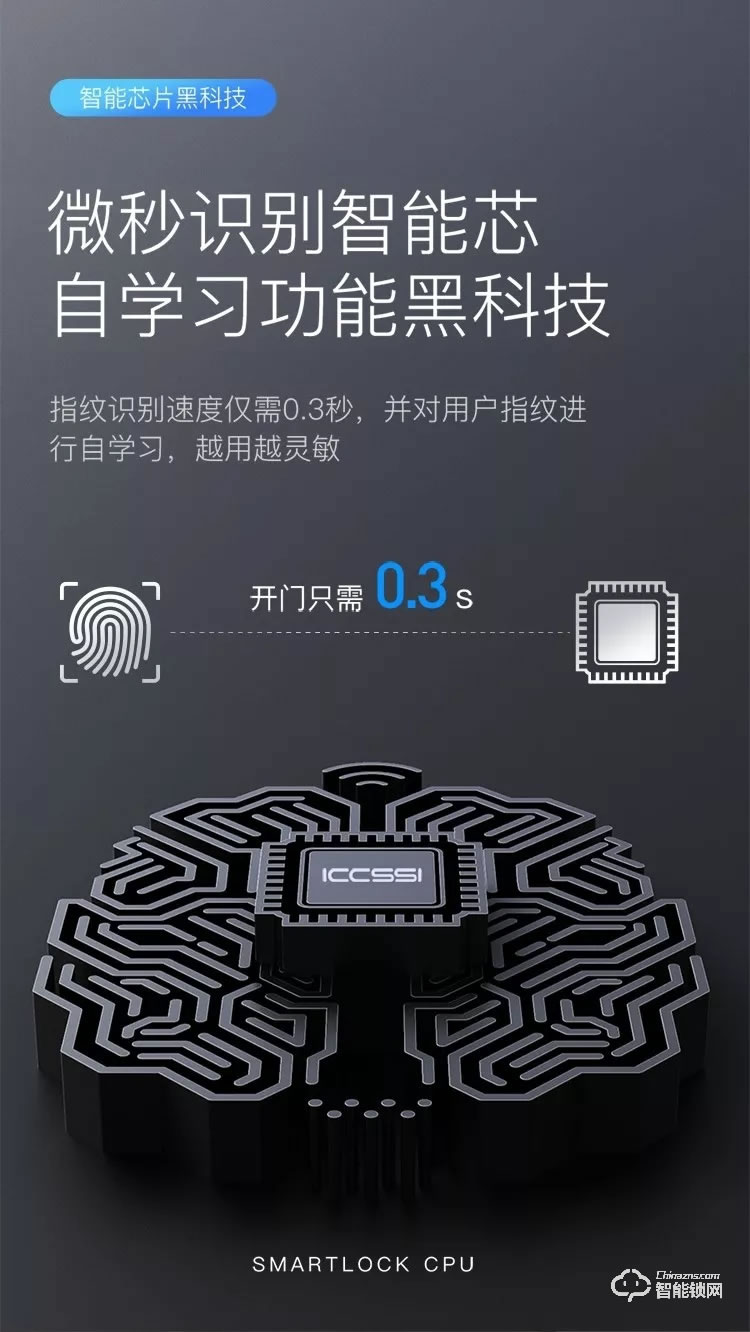 艾棲智能鎖 A6原裝進口推拉智能鎖