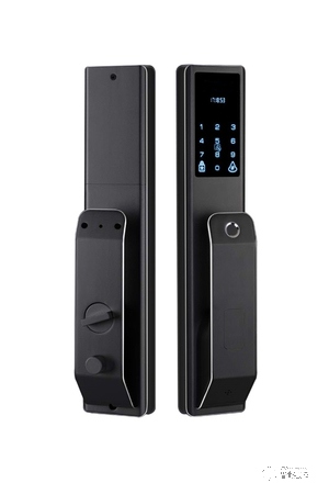 知創(chuàng)美家智能門鎖 H8時尚推拉式全自動指紋鎖