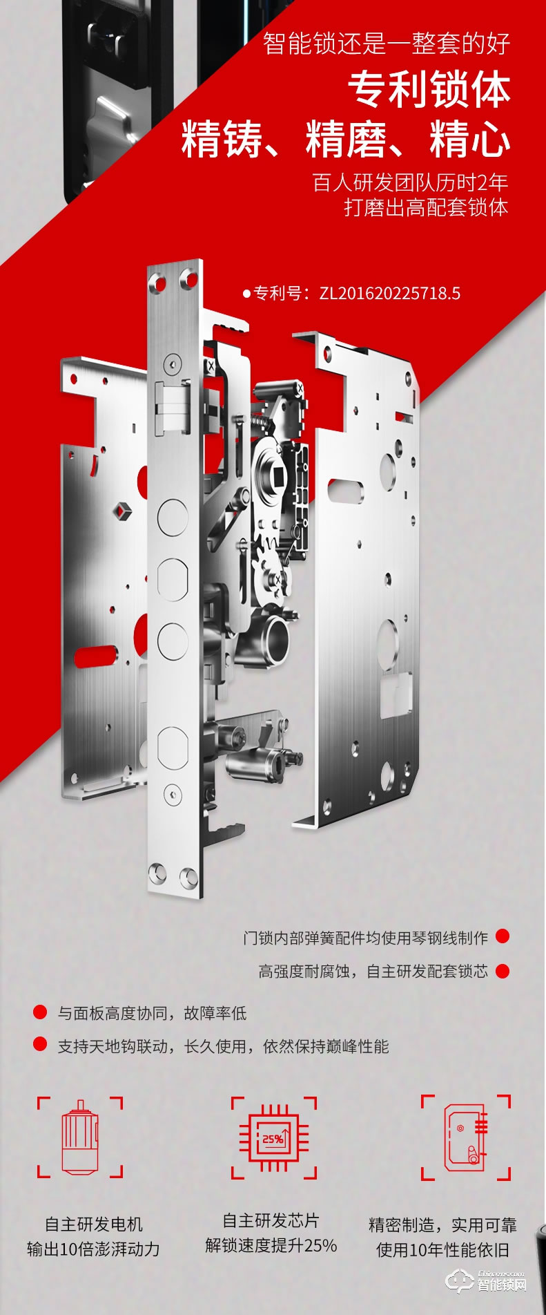 小凱智能鎖 T5家用防盜門藍牙智能鎖