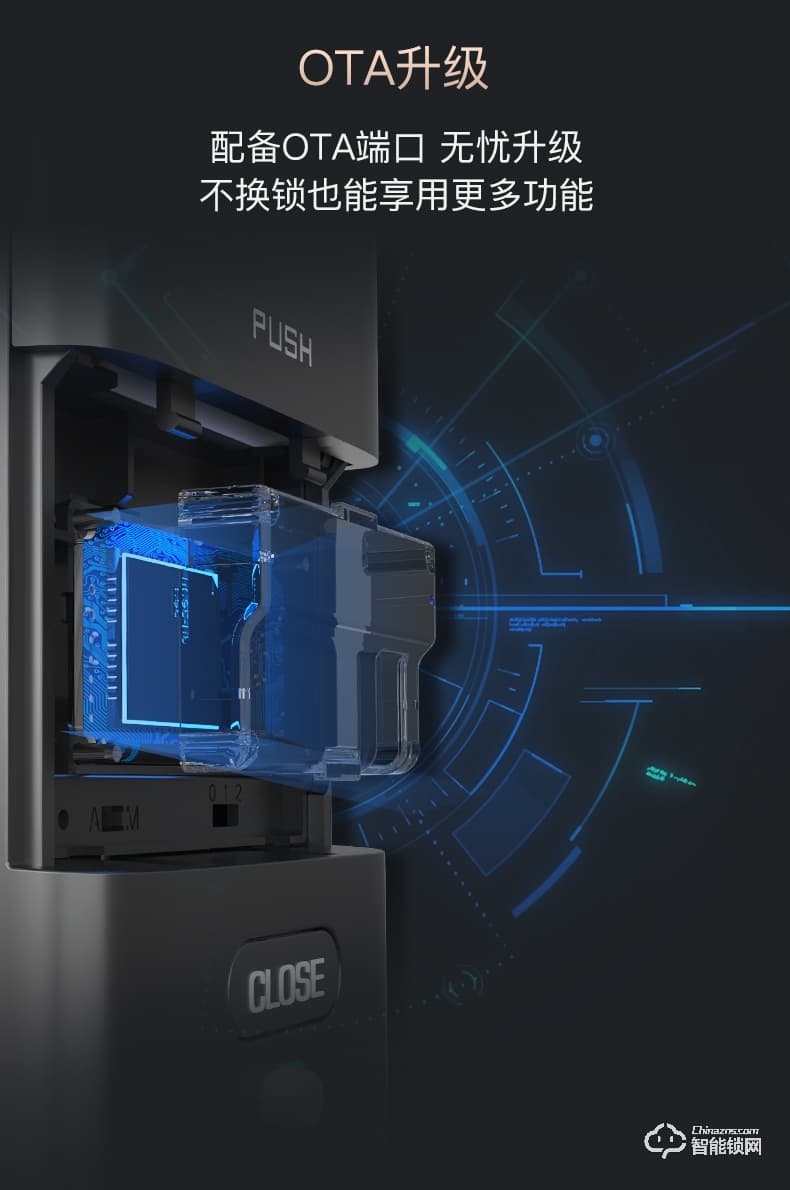 小凱智能鎖 X5智能密碼鎖木門全自動感應鎖