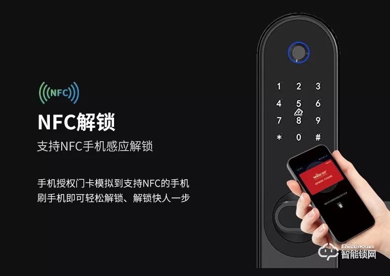 威薩智能鎖 L1藍牙密碼指紋鎖