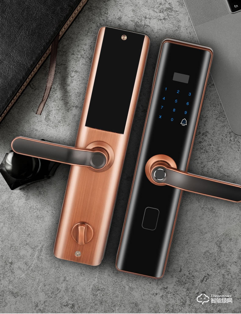 智聯(lián)美家智能鎖 M0709一握開指紋鎖