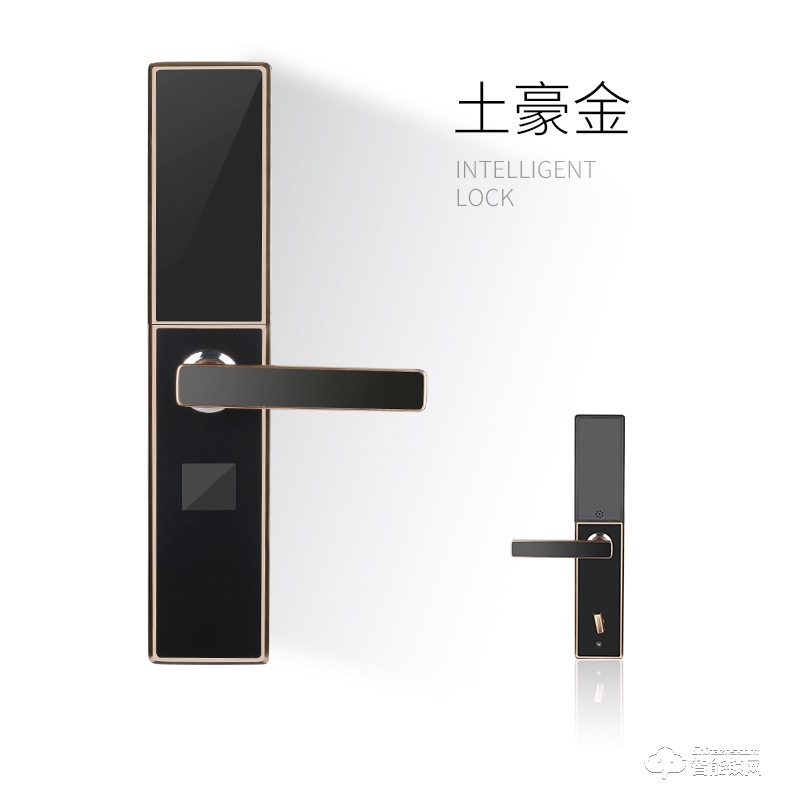 智聯(lián)美家智能鎖 M0507自動(dòng)下滑蓋指紋密碼鎖