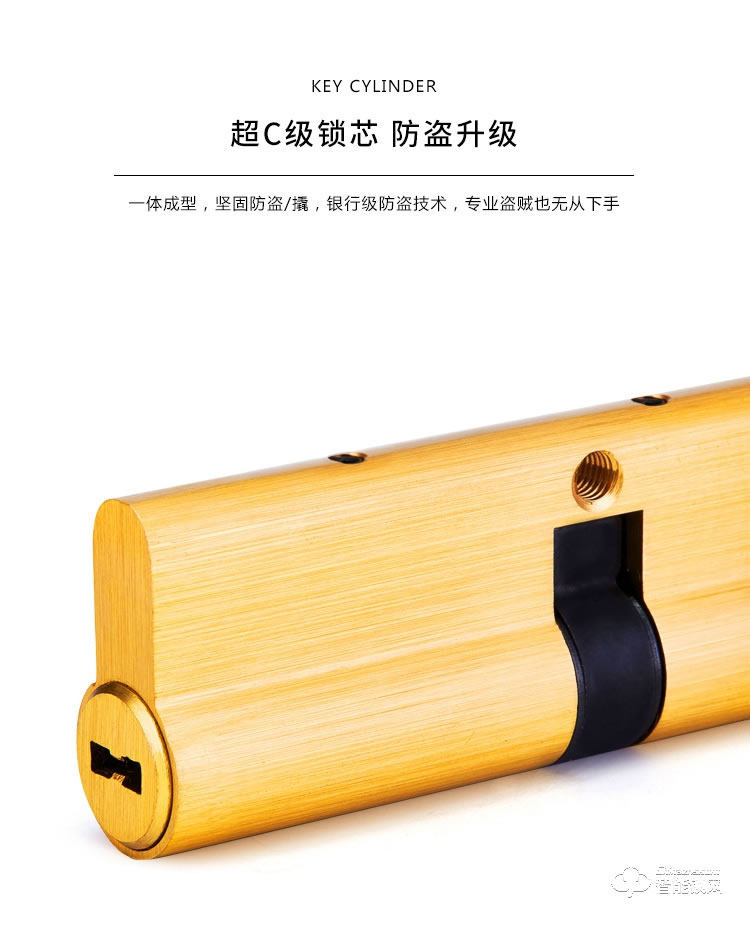 賽科威智能鎖 JS-H2半自動一握開直板智能鎖