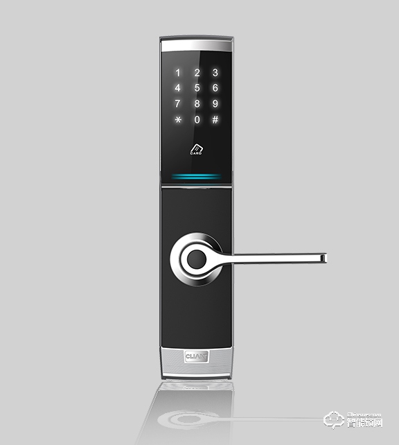 常通物聯智能鎖 T9指紋密碼家用滑蓋智能鎖