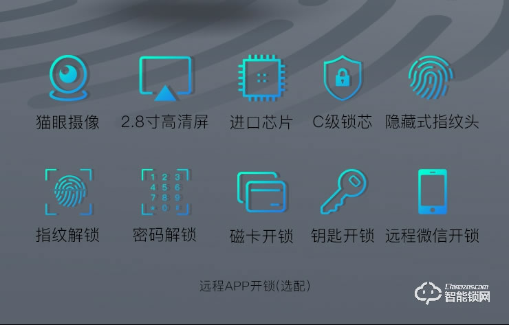 KFZ智能鎖 K6007B AI智能安全門鎖