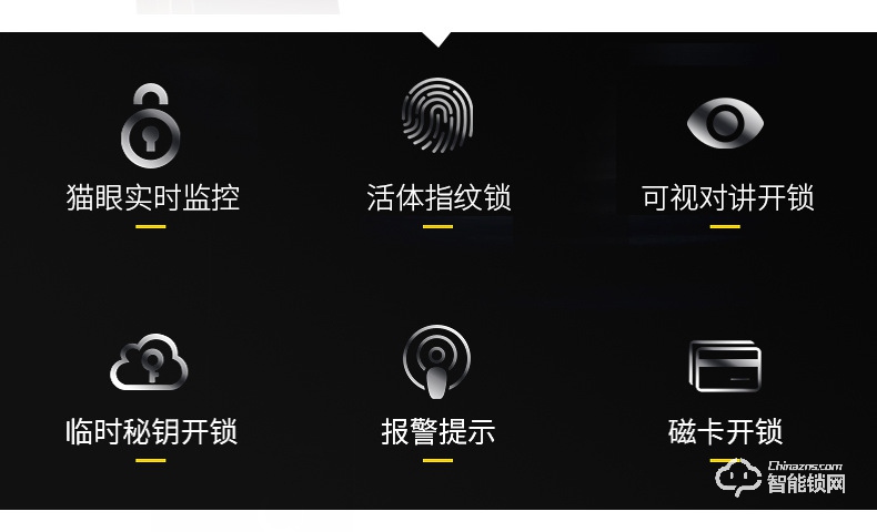 創鴻智能鎖 OP1全自動可視指紋鎖