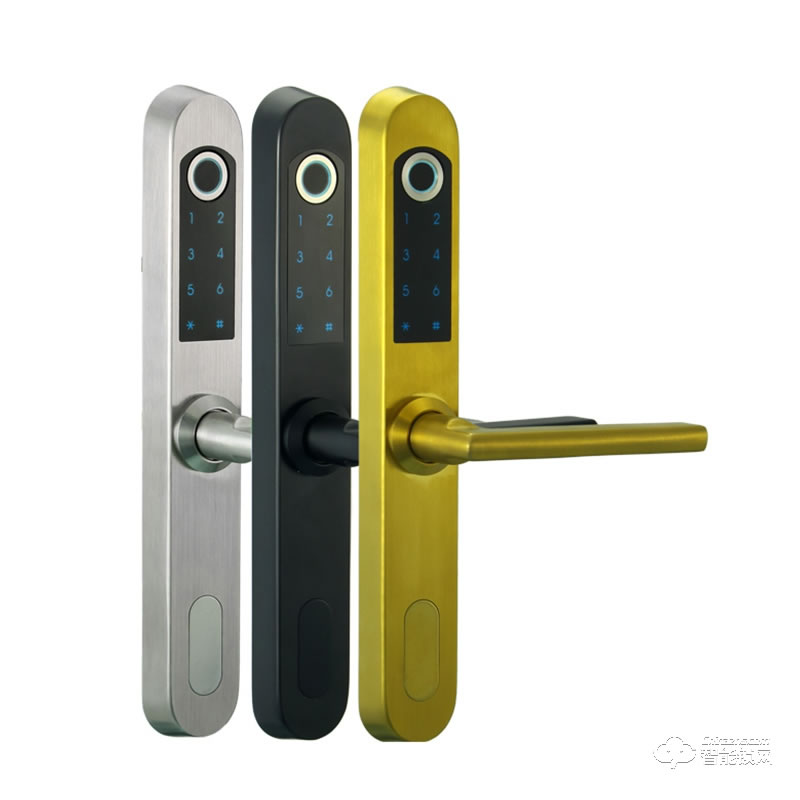 凱莉龍智能鎖 DY-011斷橋鋁密碼指紋鎖