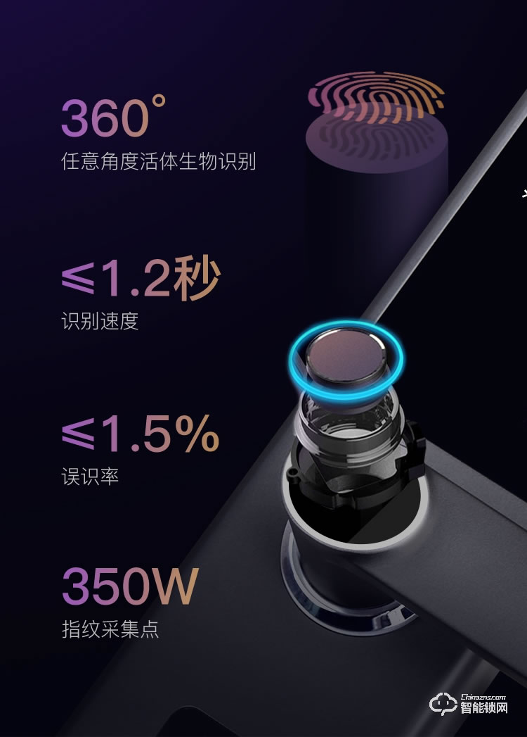 科思德智能鎖 K6-WIFI防盜門智能密碼指紋鎖