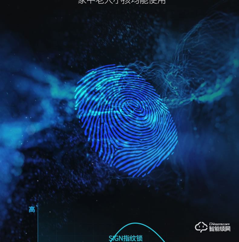 云訊智能鎖 M1H家用防盜門智能鎖電子密碼鎖