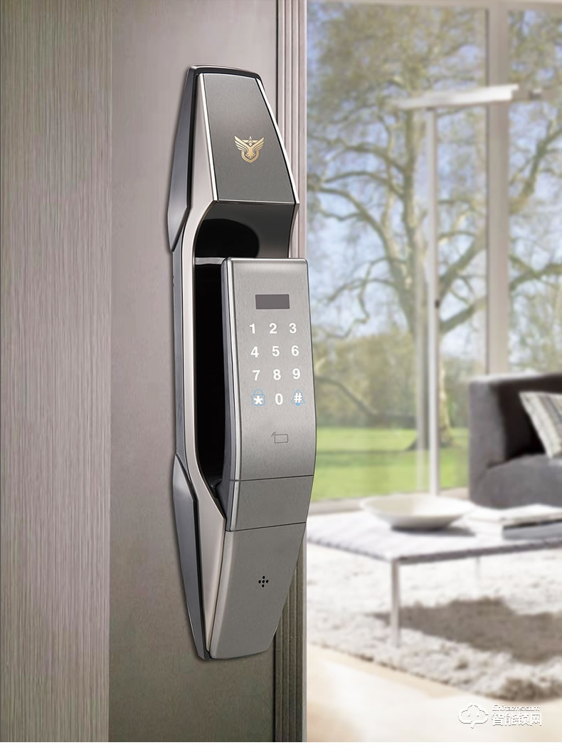 天時(shí)美智能鎖 T8全自動家用防盜門指紋密碼鎖