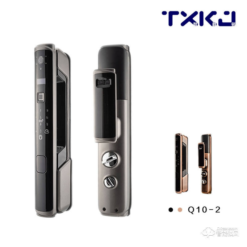 拓西智能鎖 Q10-2高端遠程視頻密碼鎖