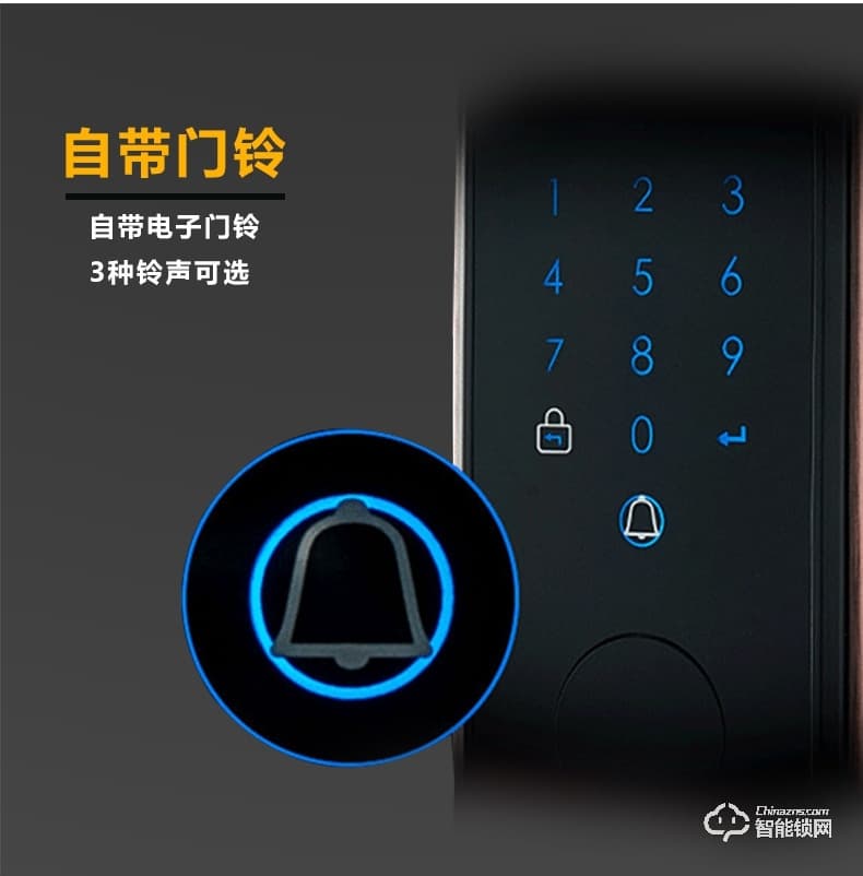 秘堡智能鎖  B系列全自動指紋密碼鎖