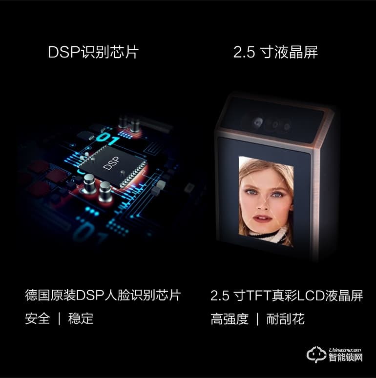 秘堡智能鎖  I系列全自動(dòng)人臉識(shí)別密碼鎖