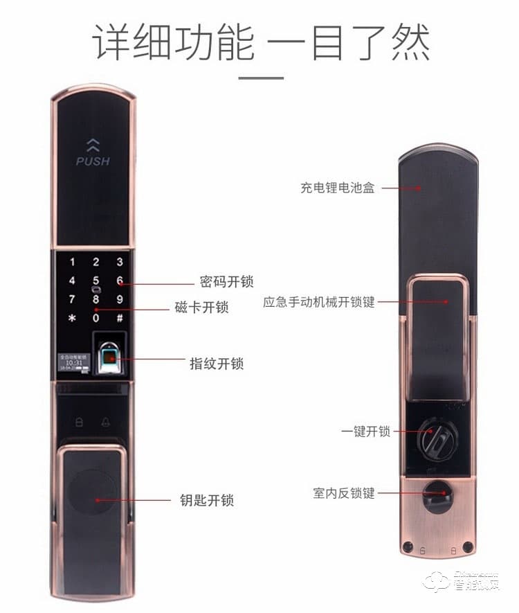 秘堡智能鎖 全自動(dòng)智能指紋鎖