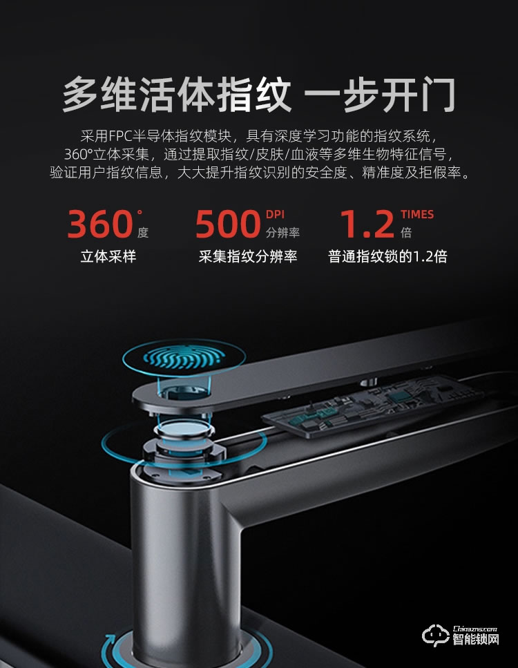 致能家智能鎖 ProSE家用指紋遠(yuǎn)程人臉抓拍智能鎖