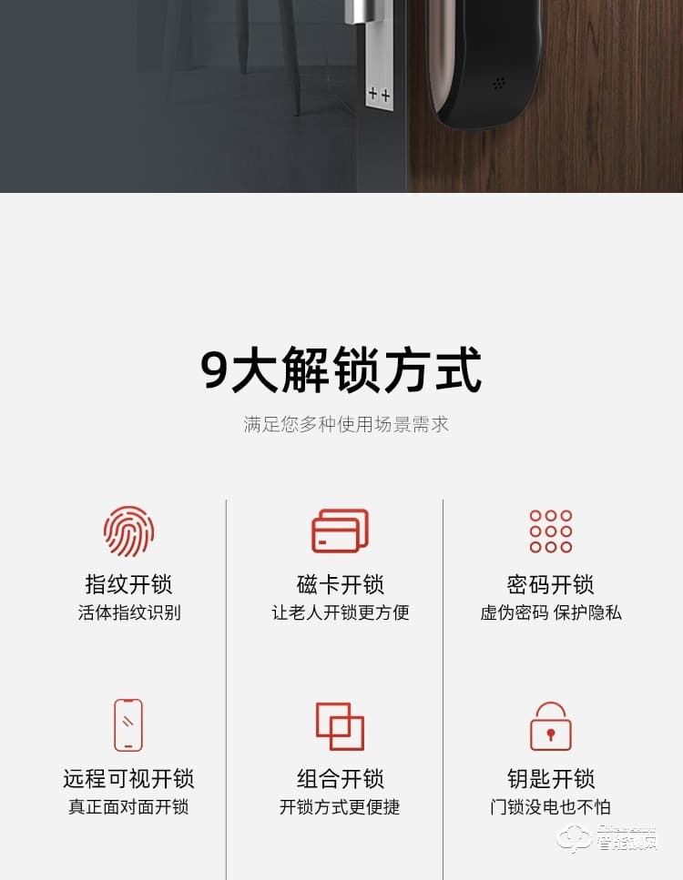 致能家智能鎖 ProSE家用指紋遠(yuǎn)程人臉抓拍智能鎖