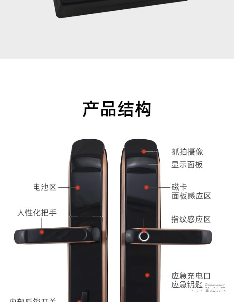 致能家智能鎖 ProSE家用指紋遠(yuǎn)程人臉抓拍智能鎖