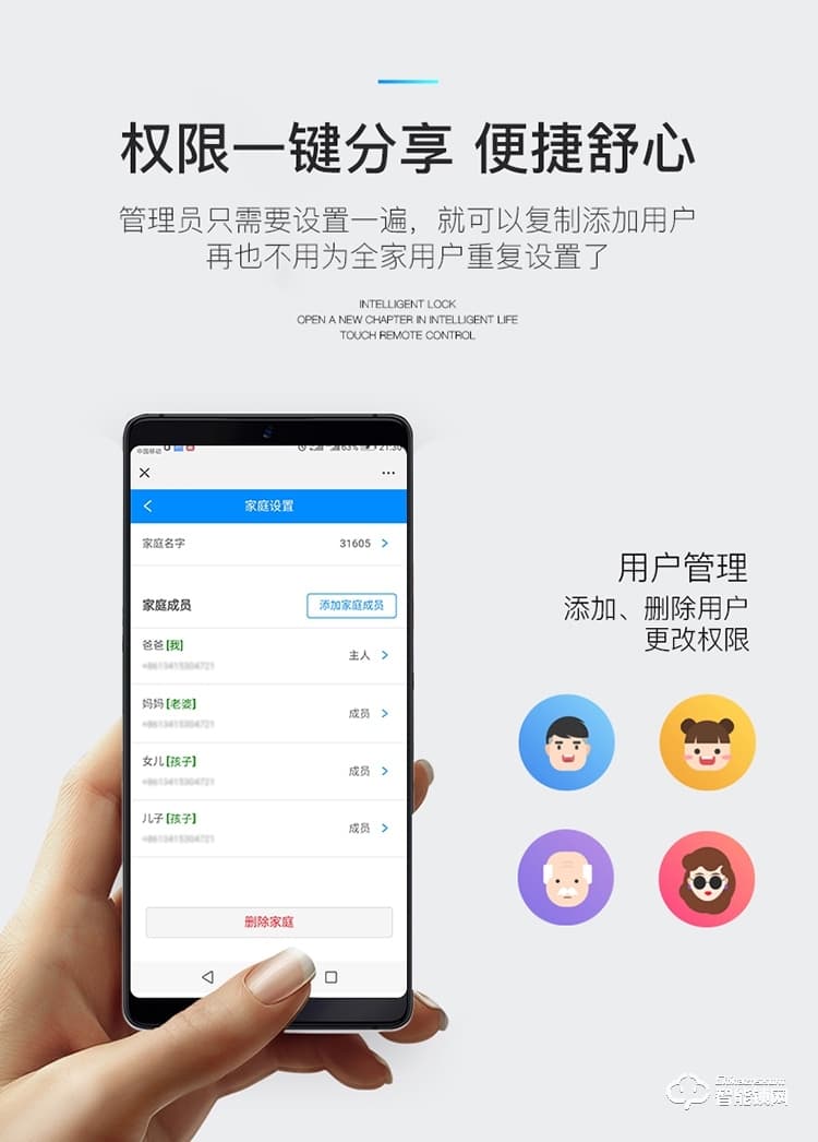 致能家智能鎖 plus1全自動智能鎖家用防盜門指紋