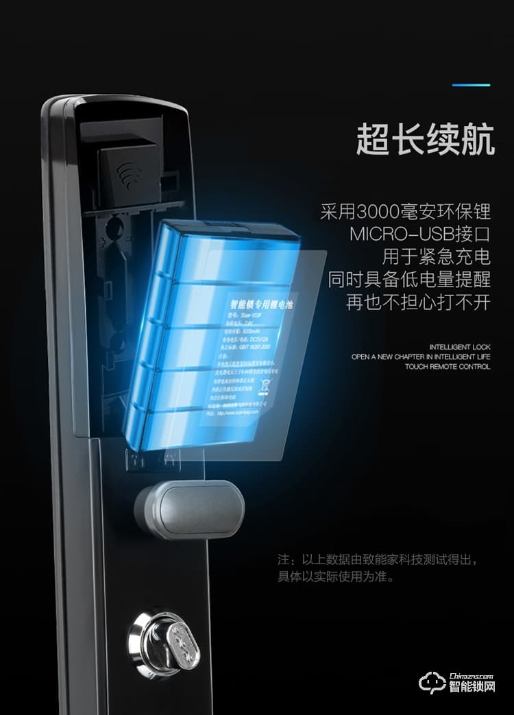 致能家智能鎖 plus1全自動智能鎖家用防盜門指紋