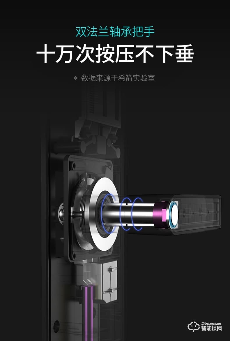 希箭智能鎖 B8家用防盜門智能鎖酒店門鎖