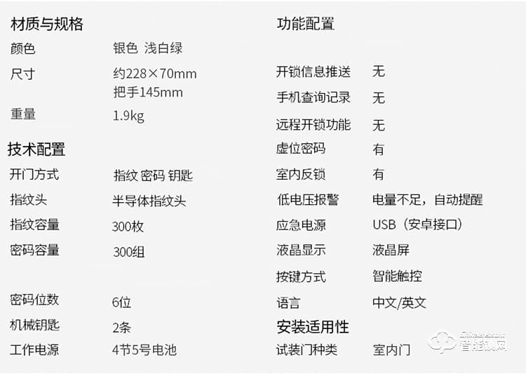 佐凱智能鎖 G118辦公室家用木門密碼鎖